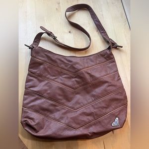 Roxy - Shoulder/Hobo Bag in Brown/Cognac